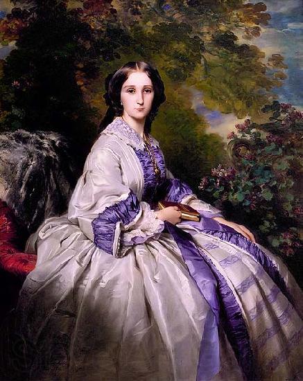 Franz Xaver Winterhalter Countess Alexander Nikolaevitch Lamsdorff Norge oil painting art